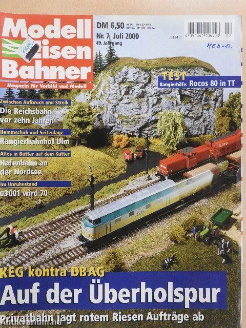 Modelleisenbahner Juli 2000