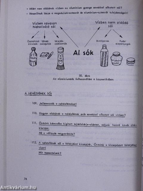 Kozmetikus anyagismeret I.