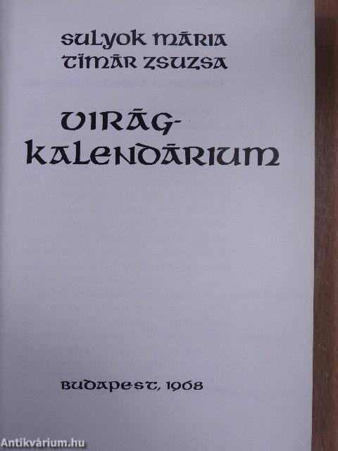 Virágkalendárium 1968