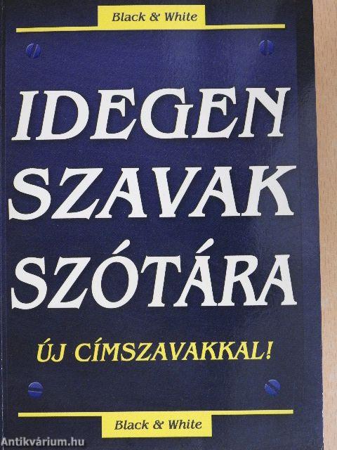 Idegen szavak szótára