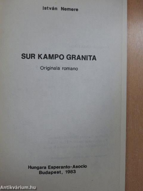 Sur kampo granita