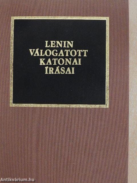 Lenin válogatott katonai írásai