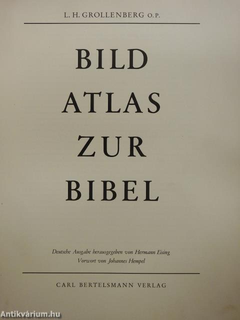 Bildatlas zur Bibel (dedikált példány)