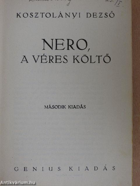 Nero, a véres költő
