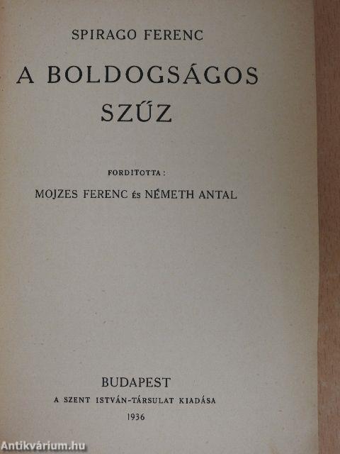 A boldogságos szűz