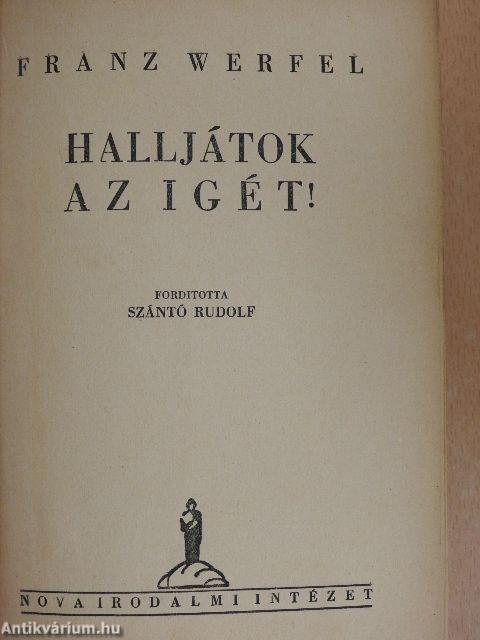 Halljátok az igét!