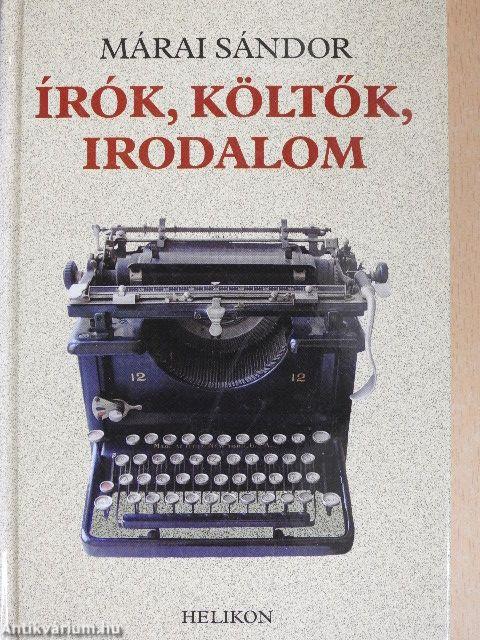 Írók, költők, irodalom