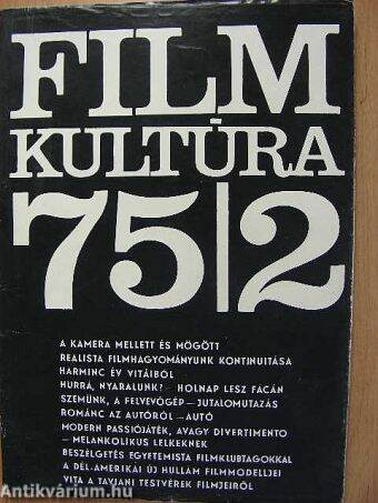Filmkultúra 1975. március-április