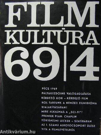 Filmkultúra 1969. július-augusztus