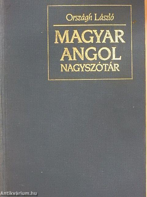 Magyar-angol nagyszótár 1-2.