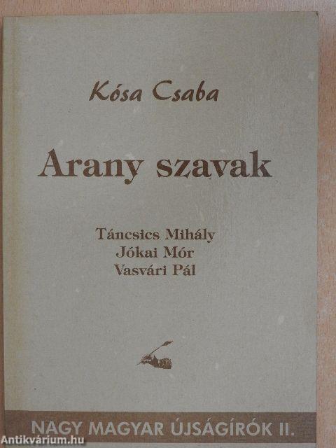 Arany szavak