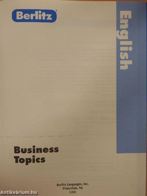 Berlitz English - Business Topics