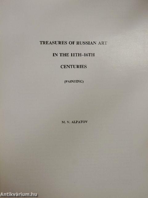 Treasures of Russian art of the 11th-16th centuries