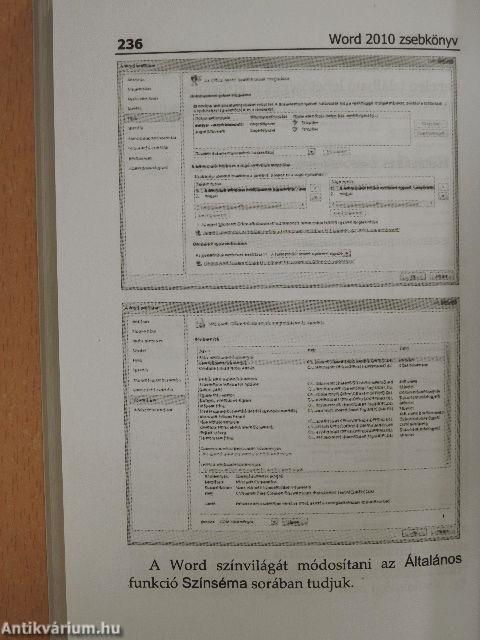 Microsoft Word 2010 zsebkönyv