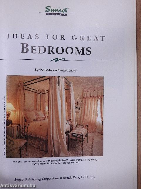 Ideas for Great Bedrooms