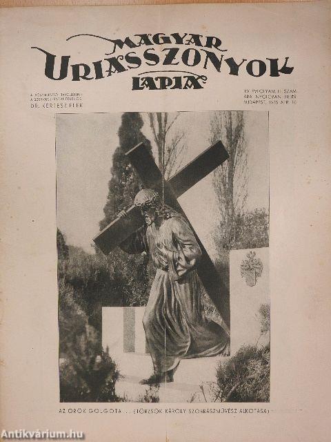 Magyar Uriasszonyok Lapja 1938. április 10.