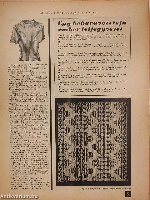 Magyar Uriasszonyok Lapja 1938. április 10.