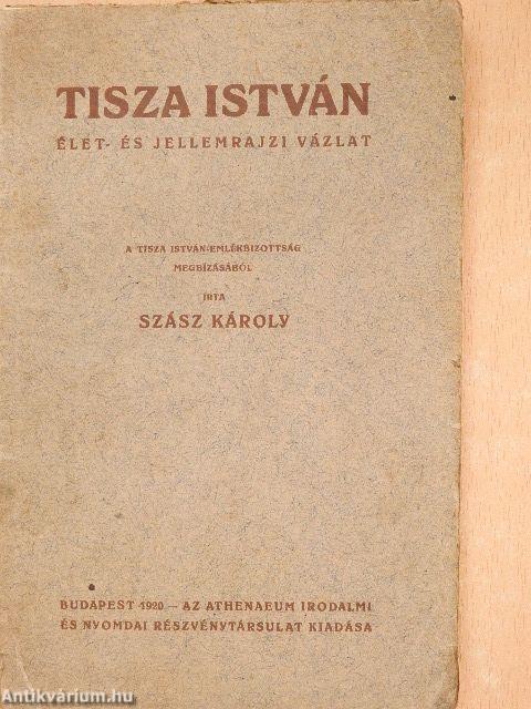 Tisza István (Tiltólistás kötet)