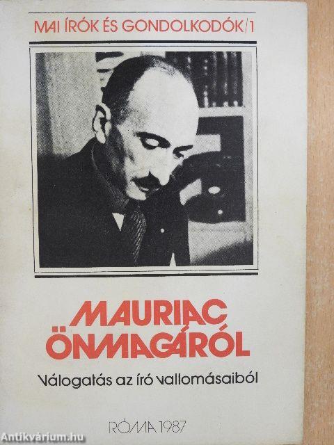 Mauriac önmagáról