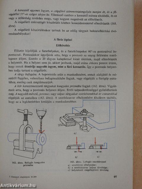 Fémipari alapképzés szakmai ismeret