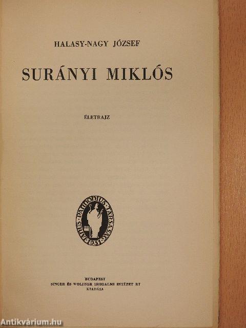 Surányi Miklós