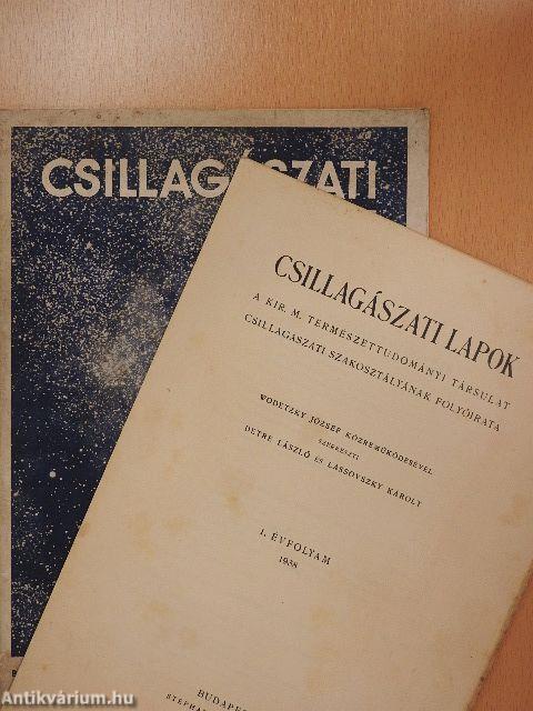 Csillagászati Lapok 1938/2.