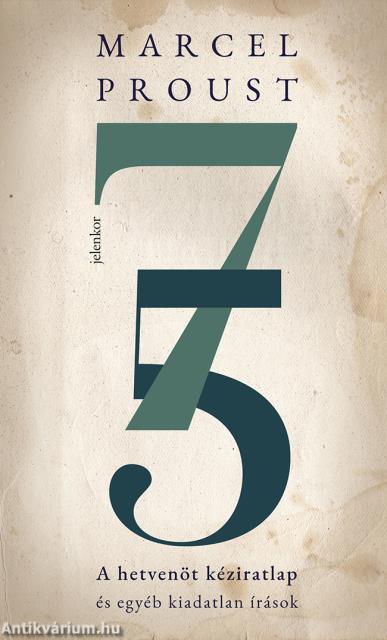 A hetvenöt kéziratlap