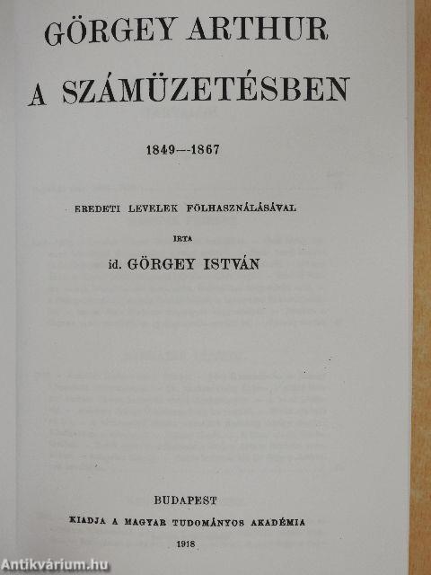 Görgey Arthur a számüzetésben