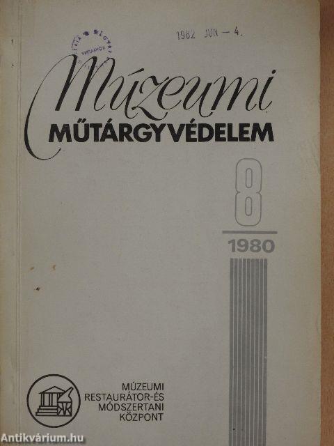 Múzeumi Műtárgyvédelem 1980/8.