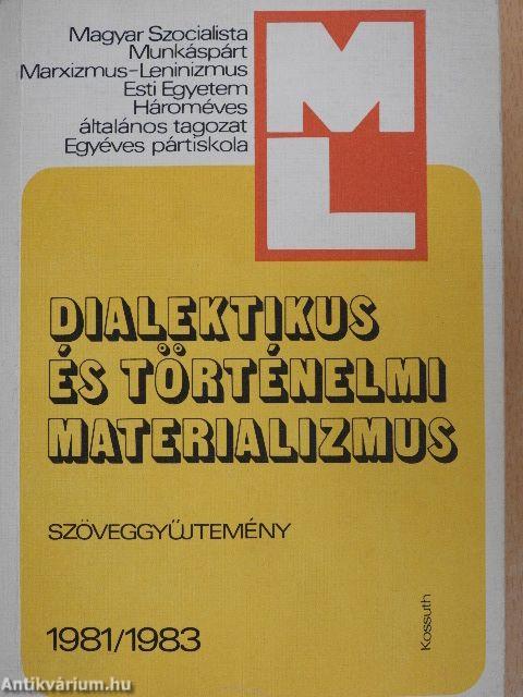 Dialektikus és történelmi materializmus 
