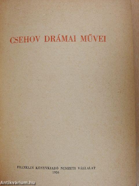 Csehov drámai művei
