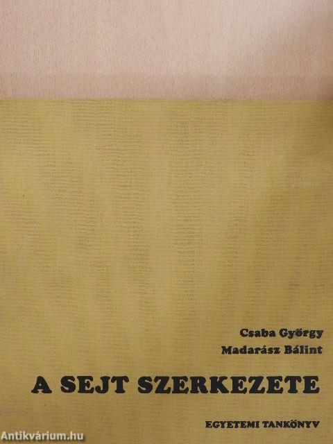 A sejt szerkezete