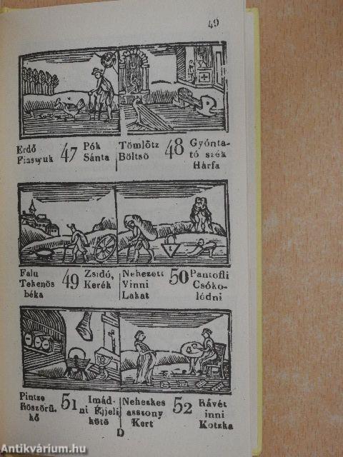 Megjobbítatott álom magyarázó könyvetske