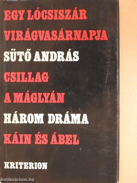 Három dráma (dedikált példány)