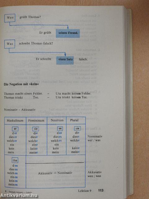 Deutsch intensiv - Lehrbuch