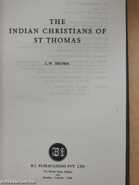 The Indian Christians of St Thomas
