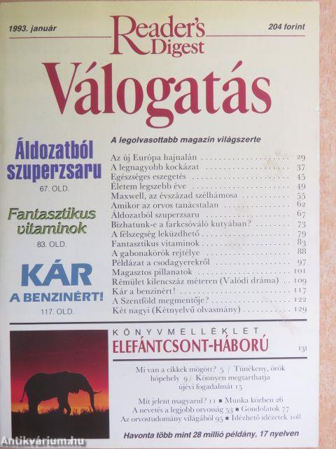 Reader's Digest Válogatás 1993. január