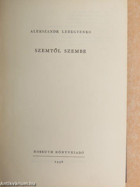 Szemtől szembe