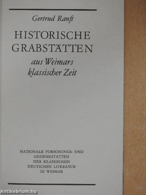 Historische Grabstätten