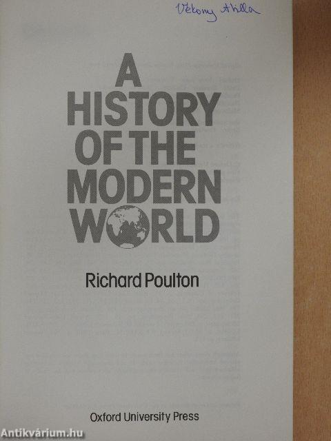 A History of the Modern World