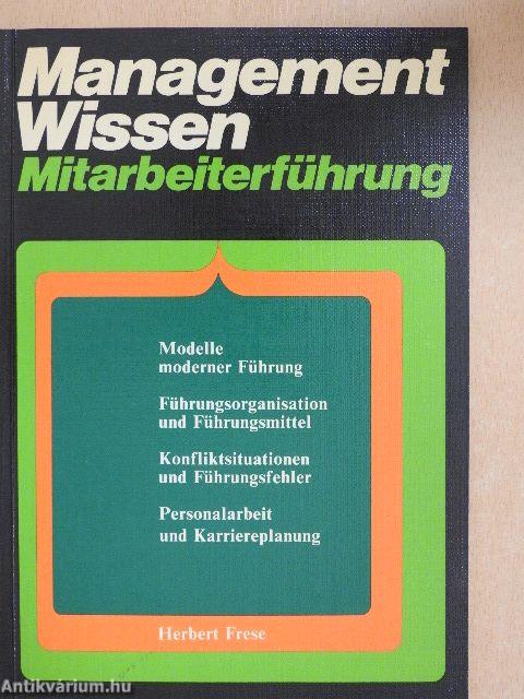 Management Wissen Mitarbeiterführung