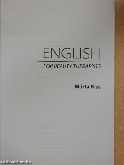 English for Beauty Therapists