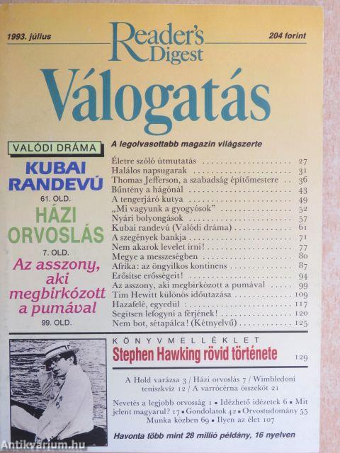 Reader's Digest Válogatás 1993. július
