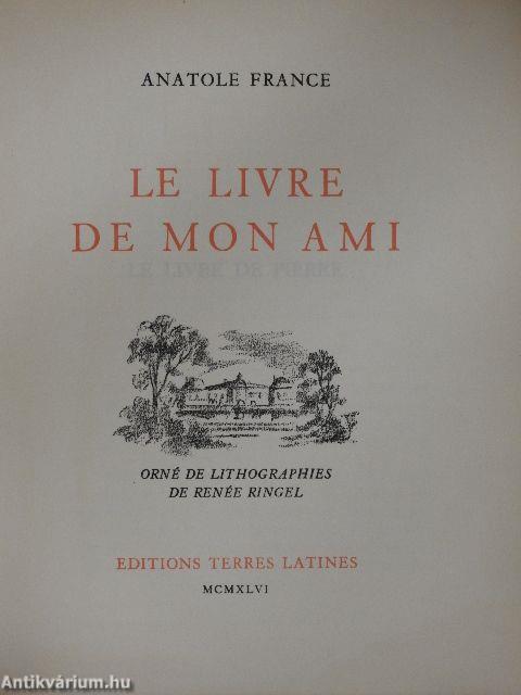 Le livre de mon ami