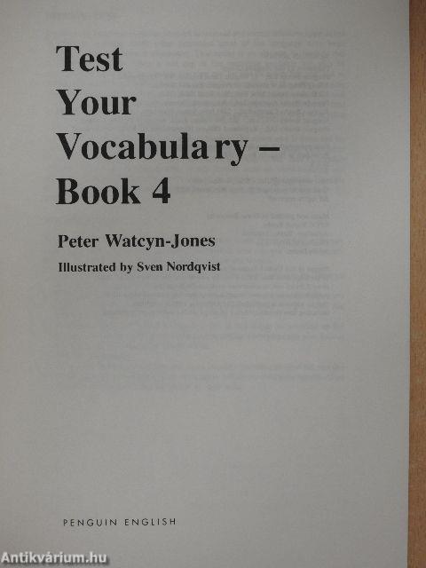 Test Your Vocabulary - Book 4