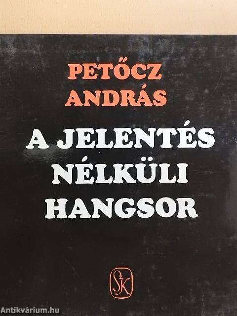 A jelentés nélküli hangsor