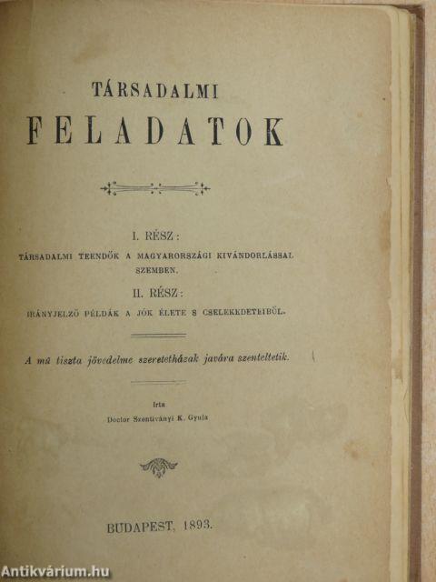 Társadalmi feladatok