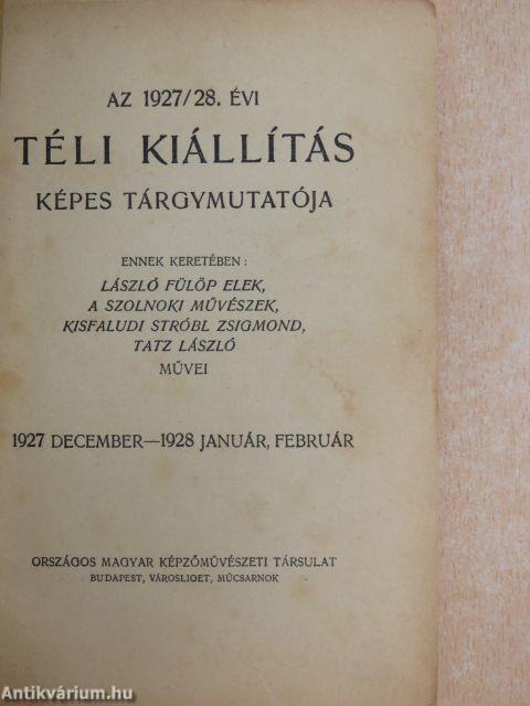 Az 1927/28. évi téli kiállítás képes tárgymutatója