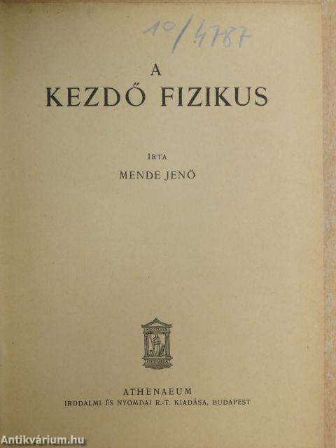 A kezdő fizikus