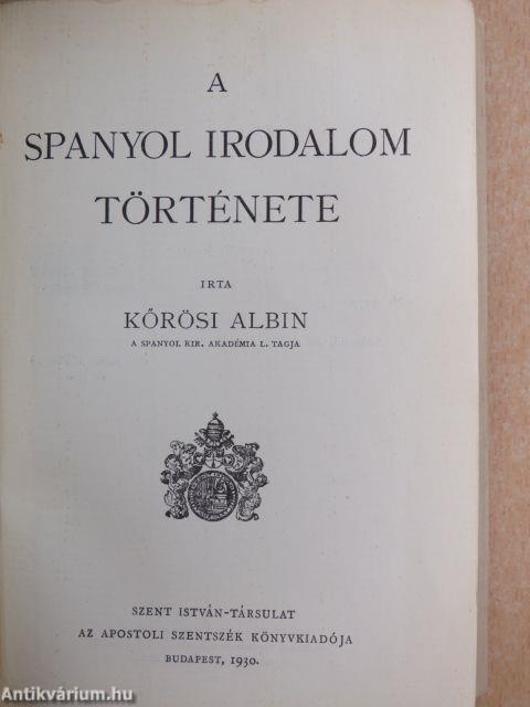 A spanyol irodalom története